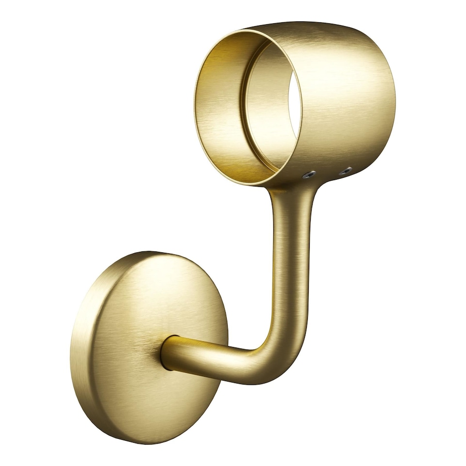 image 1 of Rothley Easy Assembly Stair Handrail Kit Satin Brass 3.6m