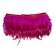 image 1 of Trimming Shop 2M Rooster Hackle Feather Fringe Trim for Creative Projects