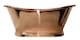image 1 of Balterley BATH W/COPPER OUTER & COPPER INNER 1500