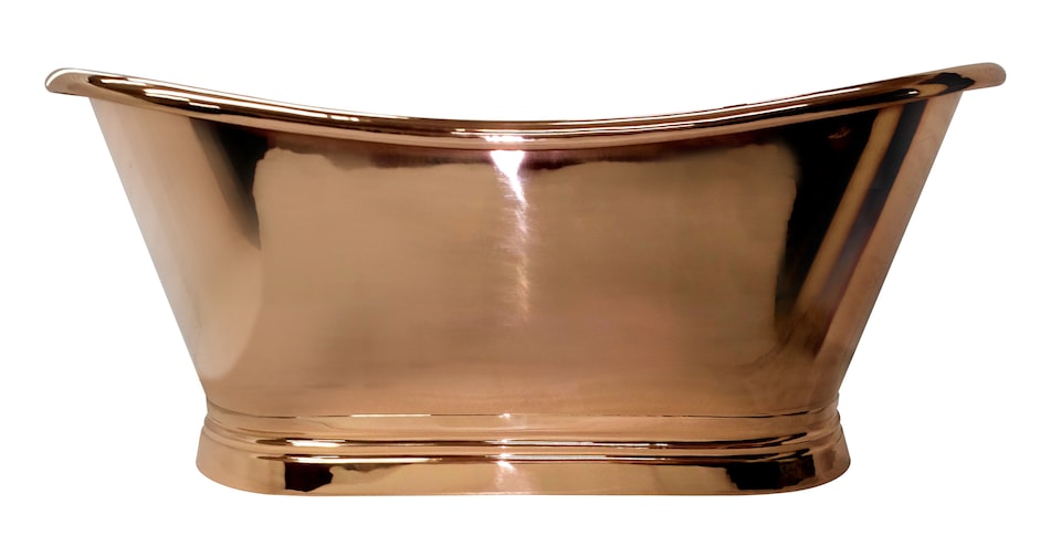 image 1 of Balterley BATH W/COPPER OUTER & COPPER INNER 1500
