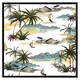 image 2 of Palm trees (Picture Frame) Brown | S