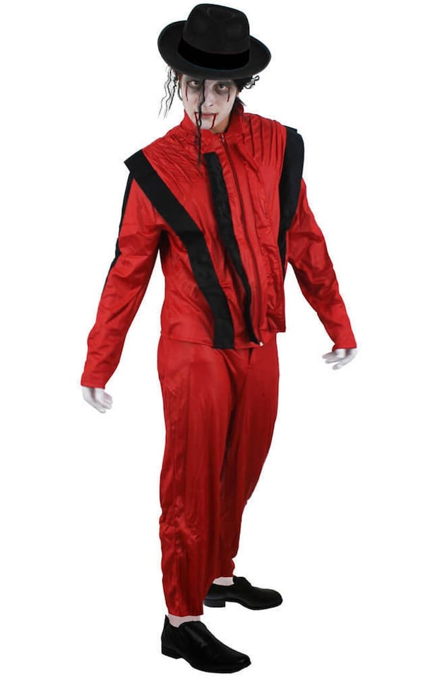 image 1 of Deluxe Zombie King of Pop Costume | Multi | XL