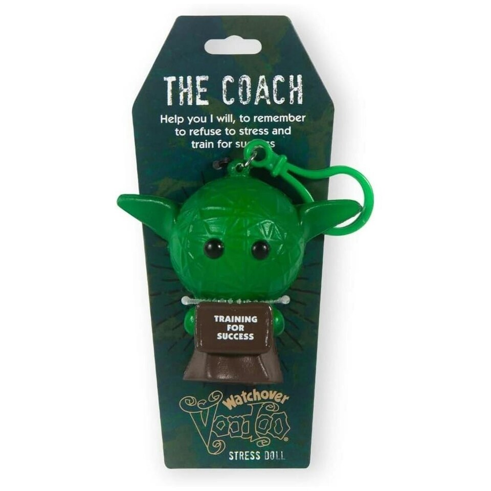History & Heraldry Voodoo Stress Toy Keychain -  The Coach