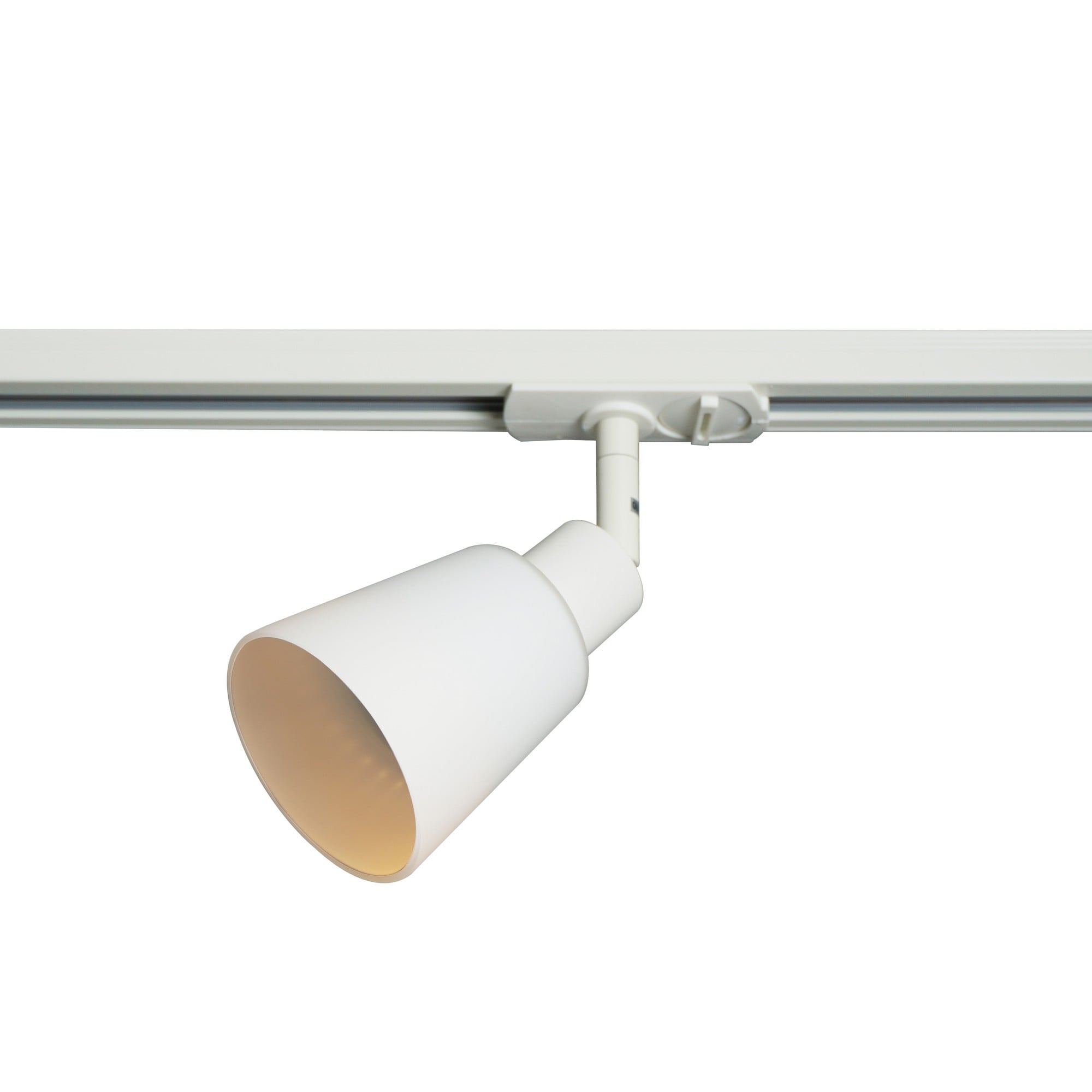 Nordlux Konieklink Indoor Track Spot Light White Metal GU10 Adjustable Head - Mains Powered , IP20 White White