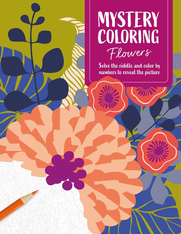 image 1 of Mystery Coloring Flowers