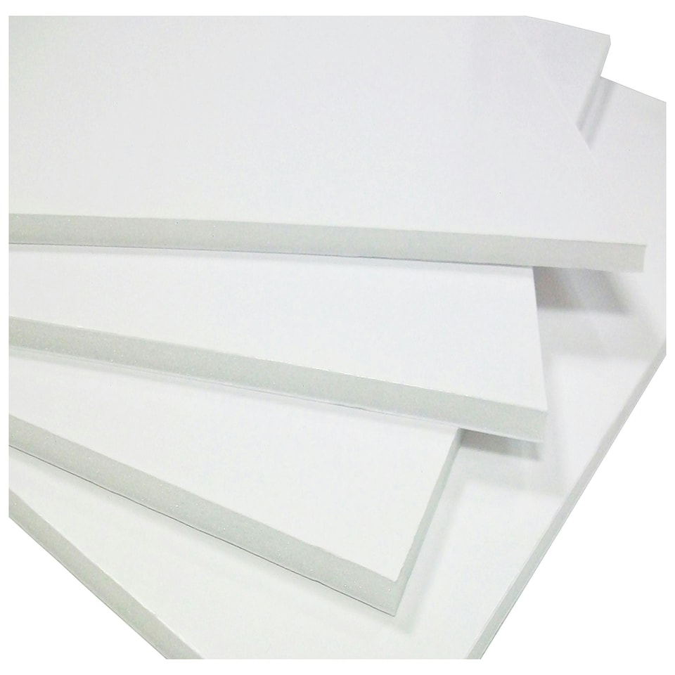White Foamboard - 3mm A2 (30 sheets) - WF3002