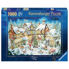 Ravensburger 50th Anniversary Christmas Village 1000 Piece Jigsaw Puzzle