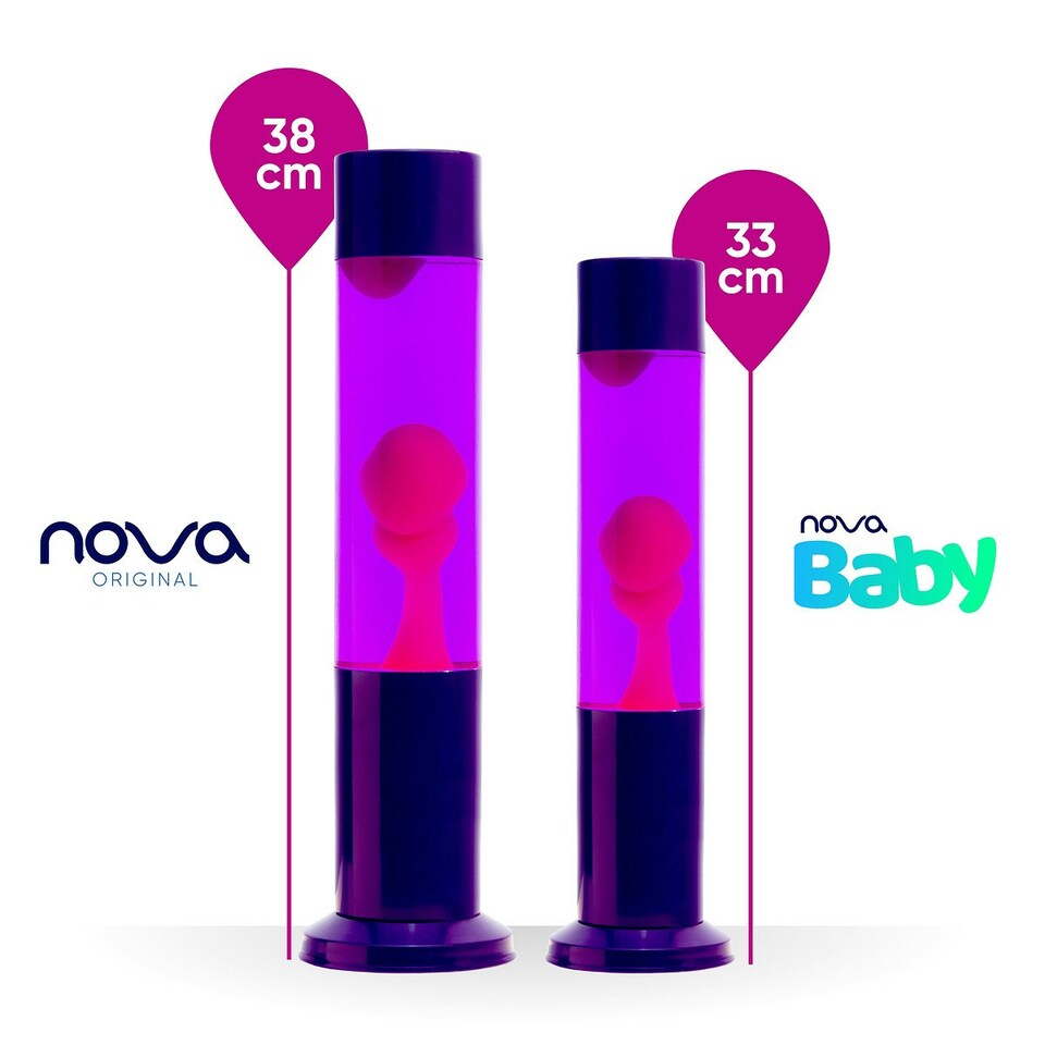 image 1 of Nova Baby Purple Liquid & Pink Wax Purple | Pink