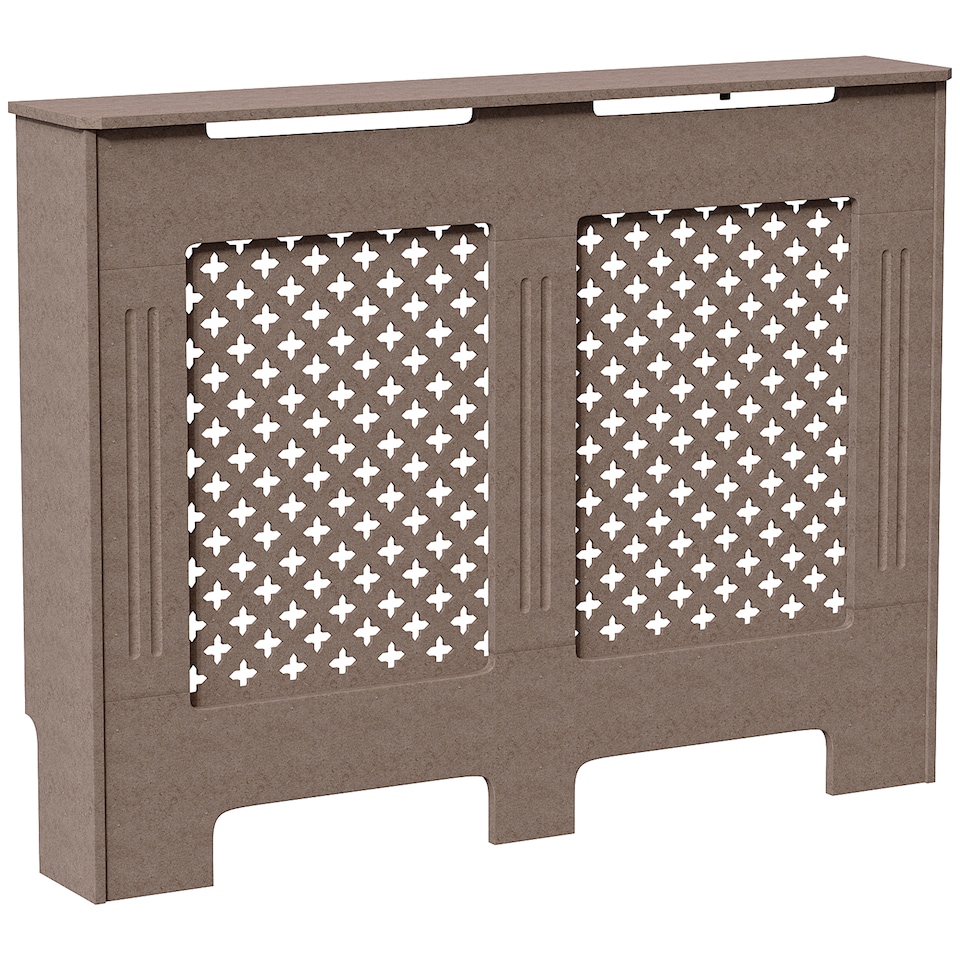 image 1 of Vida Designs Oxford Radiator Cover MDF Cabinet, Unfinished, 78cm