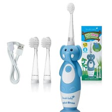 Brush Baby WildOnes™ Elephant Kids Electric Rechargeable Toothbrush