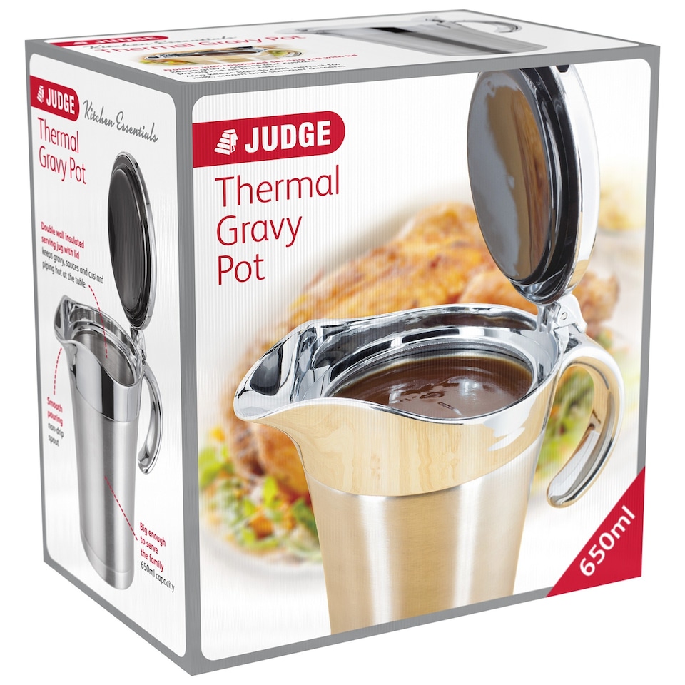 image 1 of Judge Kitchen 650ml Insulated Gravy & Sauce Pot