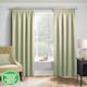 image 1 of Matrix Green Curtains 66 x 54 inch (168 x 137 cm) Room Darkening Pencil Pleat Thermal Noise Reducing Curtains for Bedroom and Living Room