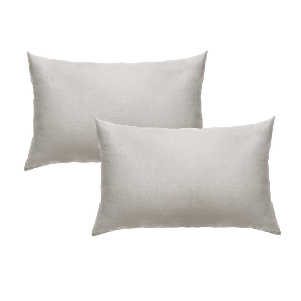 image 1 of OHS Luxurious Polycotton Housewife Pillowcase Pair Soft Modern Bedding