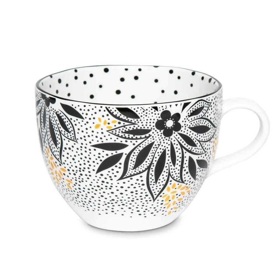 Sara Miller - Mug 14oz A.Noir Lotus SMNL79419-XD N/A