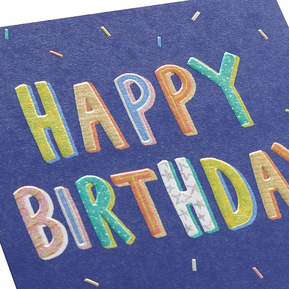 image 1 of Kindred | Happy Birthday Text Card | Happy Birthday Gifts | Her/Him | With Envelope
