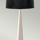 image 3 of Ascent Floor Lamp with Tapered Shade, Polished Nickel