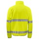 image 2 of Projob Mens Fleece Hi-Vis Fleece Jacket - Yellow/Black - M
