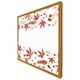 image 1 of Autumn leaves half border (Picture Frame) Brown | Oak | XS