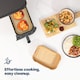 image 4 of 100 Disposable Air Fryer Liners Rectangular