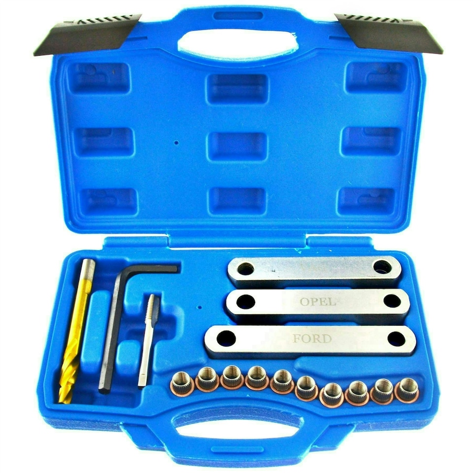 image 1 of Brake Caliper Slide Bolt Thread Repair Kit Guide Bolt Calliper Core Drill