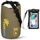 image 1 of SUNMER Waterproof Dry Bag with IPX8 Phone Case - Roll-Top, Adjustable Strap, 5L/10L/20L/30L