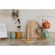 image 2 of KitchenCraft Kitchen Roll Holder Wood Metal
