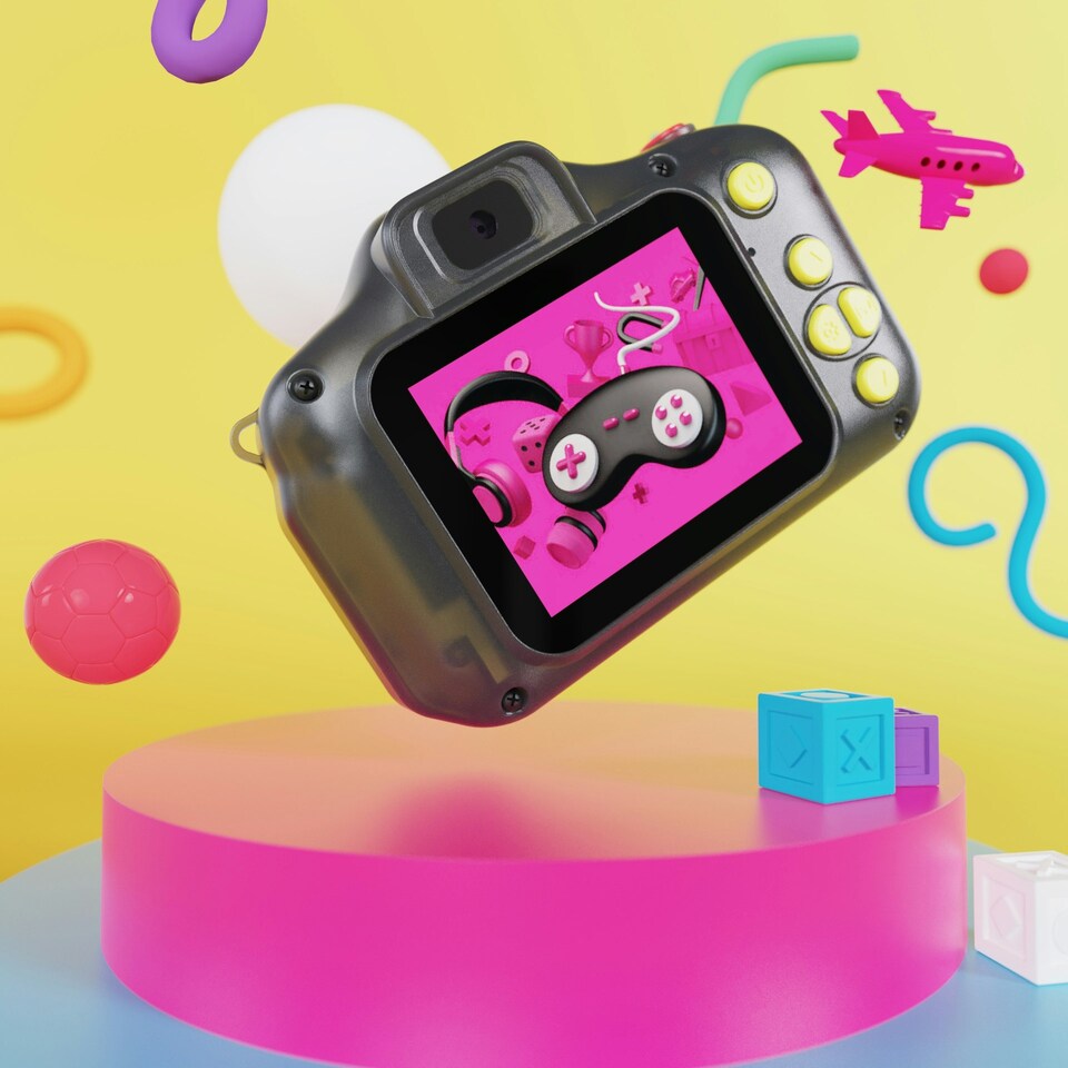 image 1 of Majority CLCKID Kids CAM10 Camera | Dual Lens with 8 x Zoom | Video Recording