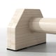 image 6 of SPORTNOW Wooden Parallettes Push Up Bars Calisthenics Equipment for Home Gym