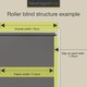 image 4 of 130cm Navy Trimmable Thermal Blackout Roller Blinds