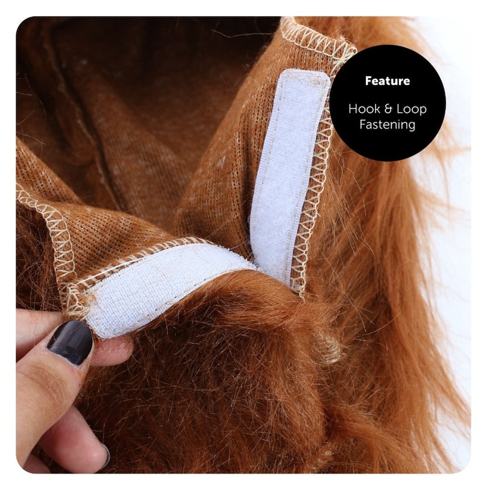image 1 of Pack of 1 England Set - Lion Mane & Face Paint Red | One Size