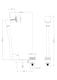 image 2 of Balterley Push Down Exposed Bath Waste - Gold