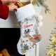 image 3 of Personalised Reindeer Christmas Stocking