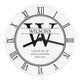 image 6 of Personalised Family Name & Initial Wooden Clock