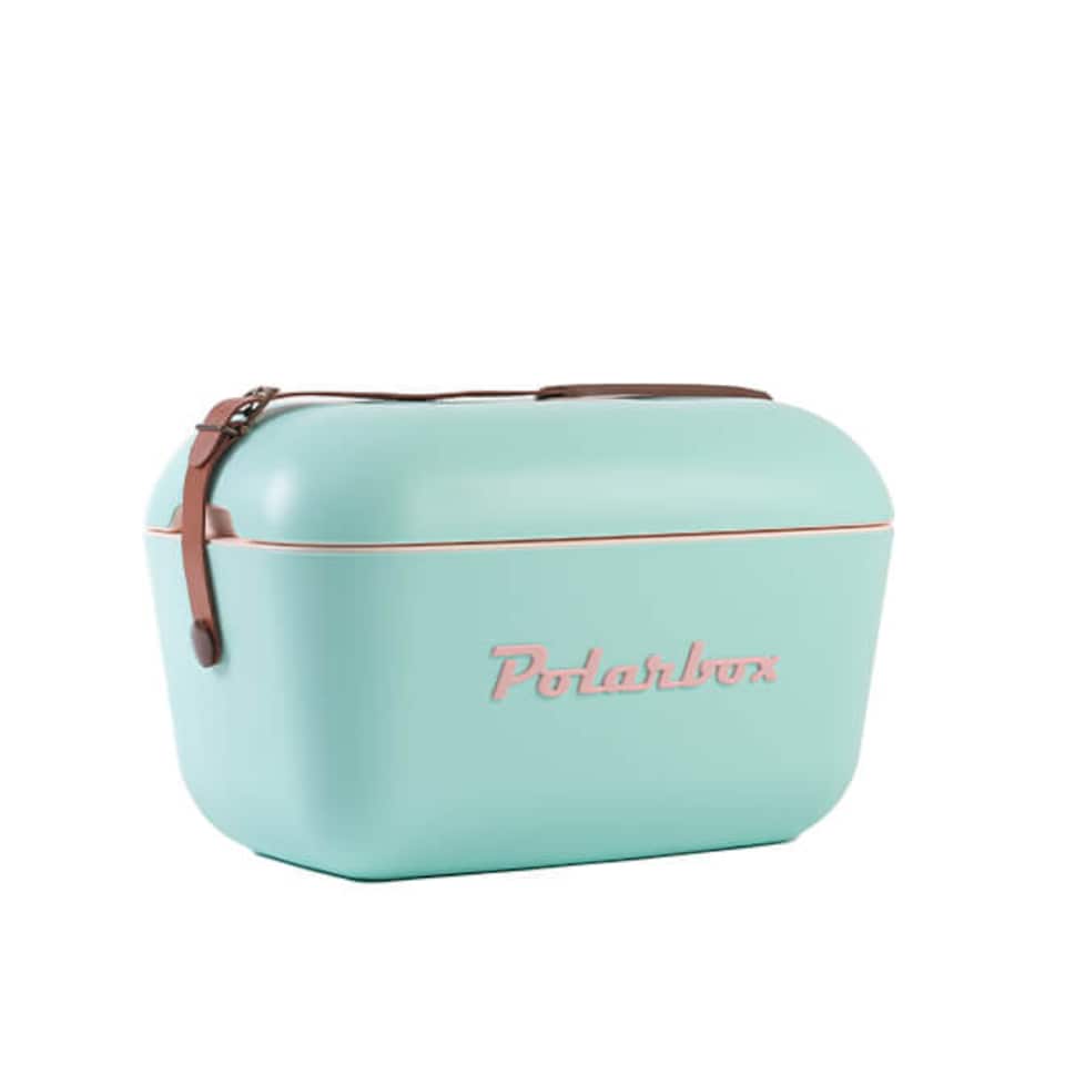 image 1 of Polarbox Classic Cyan-Baby Rose 12L Cool Box | Blue