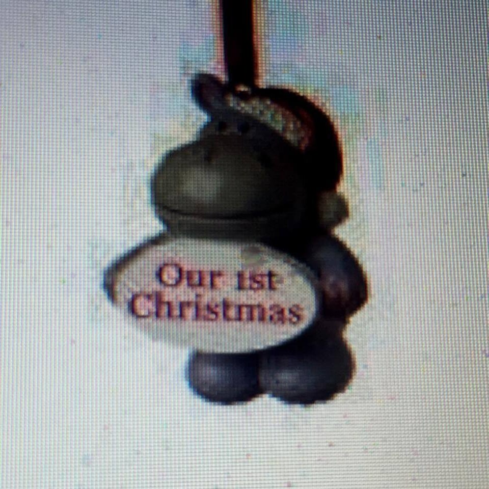 image 1 of Elliot and Buttons Our 1st Christmas Christmas Tree Decoration