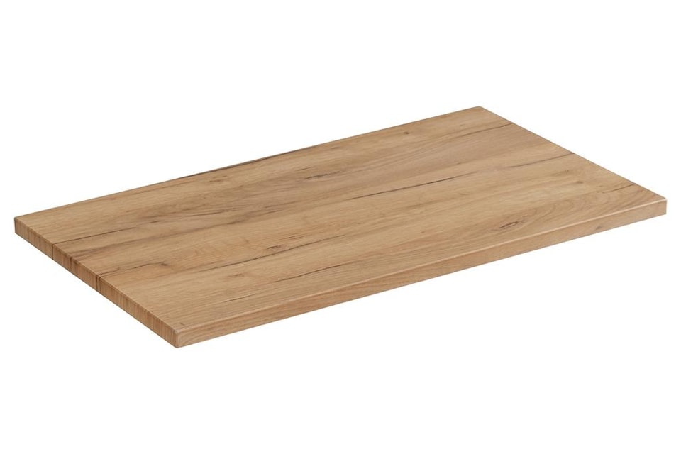 image 1 of Adel Bathroom Laminate Finish Countertop - Oak effect W600xH22mm
