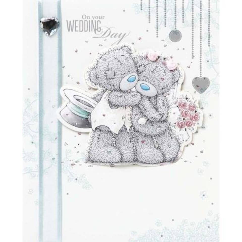 image 1 of Wedding Day Me to You Bear Card
