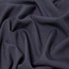 Minerva Core Range Navy Burlington Polyester Suiting Fabric for Dressmaking, 150cm / 59" Wide - per metre