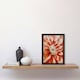 image 2 of Pink Dahlia Flower Close Up Petals Living Room Black Framed Wall Art Print A4