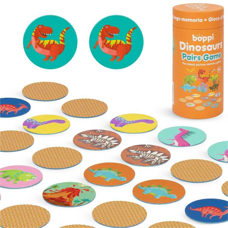 image 1 of boppi Pairs Game - Dinosaurs