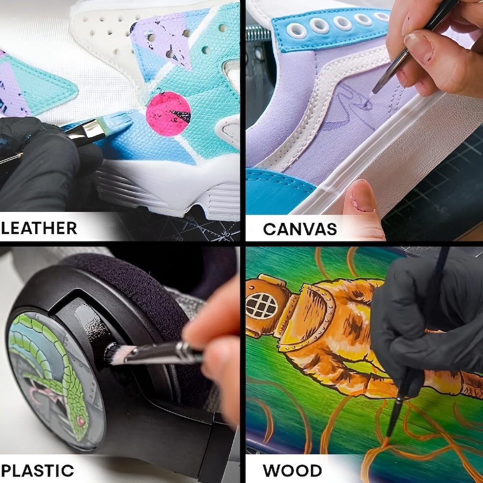image 1 of Angelus Leather Paint for Sneaker Customs and Shoes 1oz