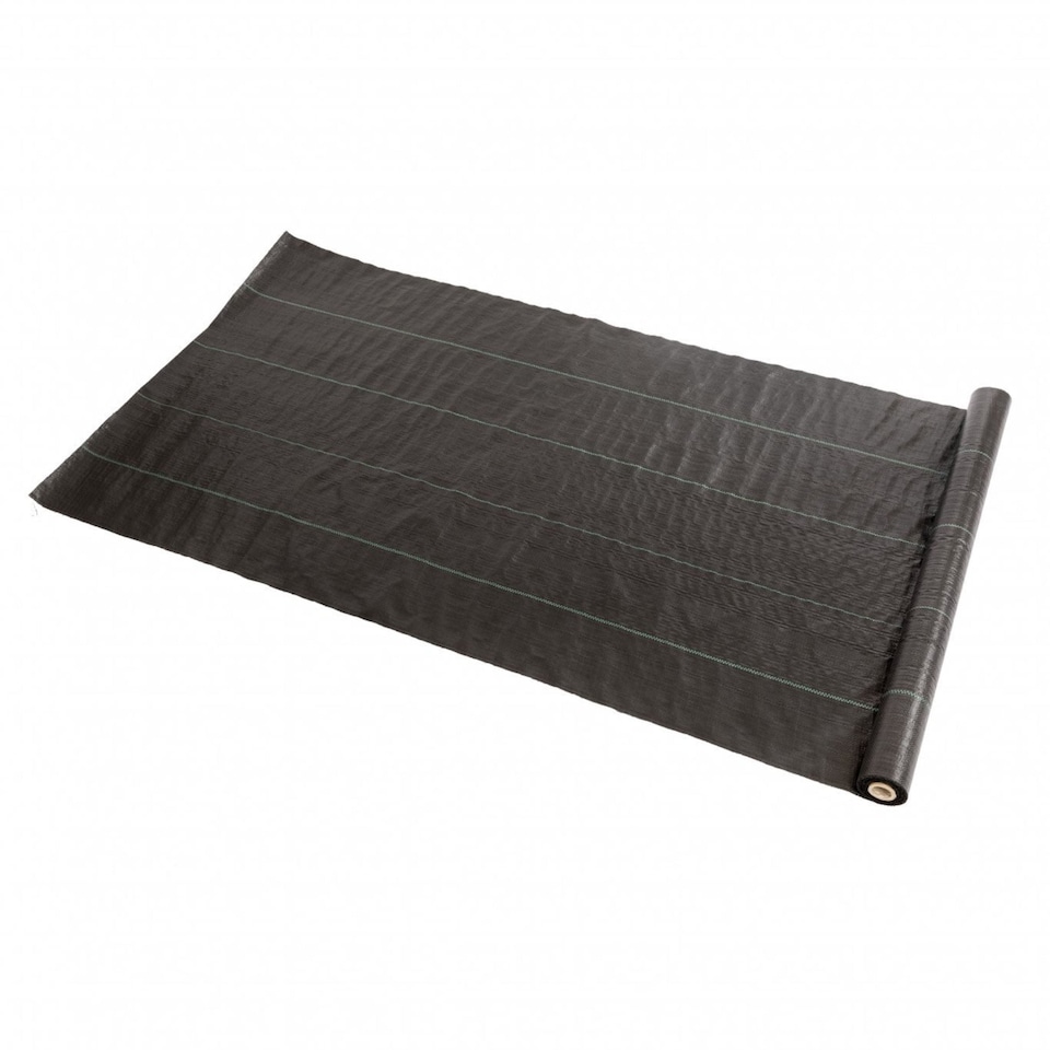 image 1 of 1m x 25m Heavy Duty Weed Control Ground Cover Membrane Sheet