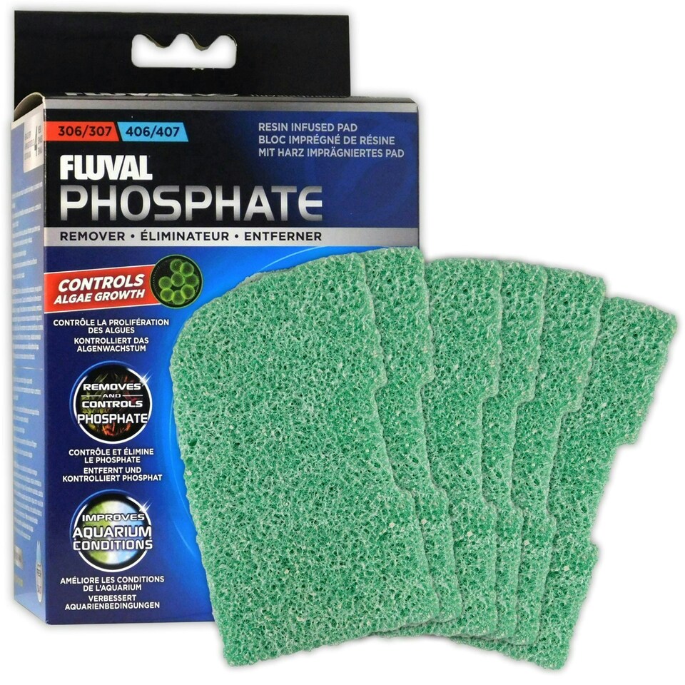image 1 of Fluval 307/407 306/406 Phosphate Remover Pad | Clear
