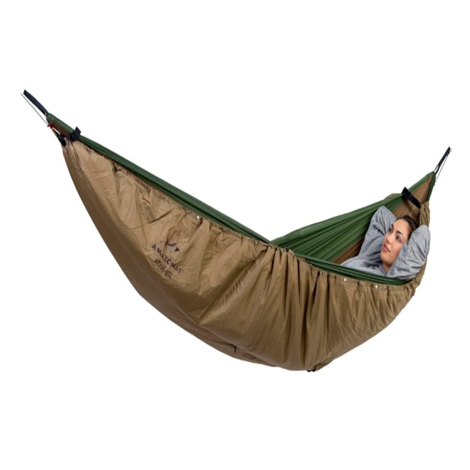 image 1 of Underquilt-Poncho Brown