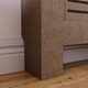 image 5 of Vida Designs Milton Radiator Cover MDF Slatted Cabinet, Unfinished, 111cm