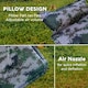 image 5 of Alivio Camping Inflatable Sleeping Pad, Waterproof Inflating Sleeping Mat (Single, Multicolour) | Multi