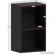 image 3 of Vida Designs Oxford 2 Tier Cube Bookcase Display Storage, Black