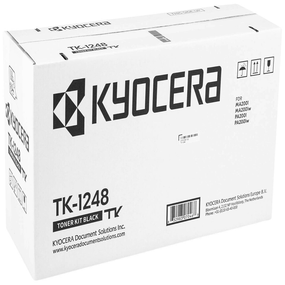 Kyocera TK1248 Black Toner Cartridge 1.5K pages - 1T02Y80NL0 N/A