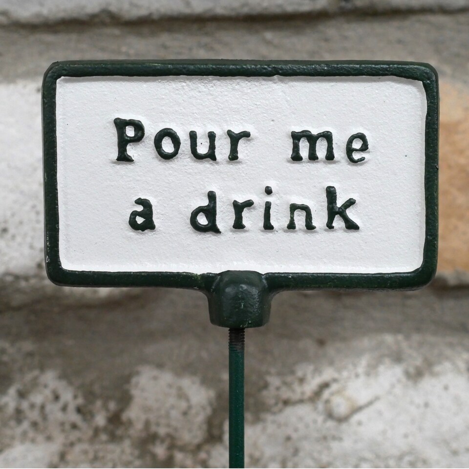 image 1 of Garden Plant Sign Stake Plaque