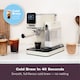 image 3 of Hamilton Beach BaristaPro Plus Touch 8-in-1 Espresso Machine Cream